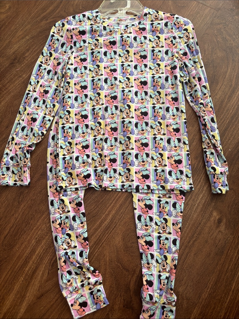 Minnie Mouse Bamboo Pink & Purple Kids 2-Piece Pajama Set